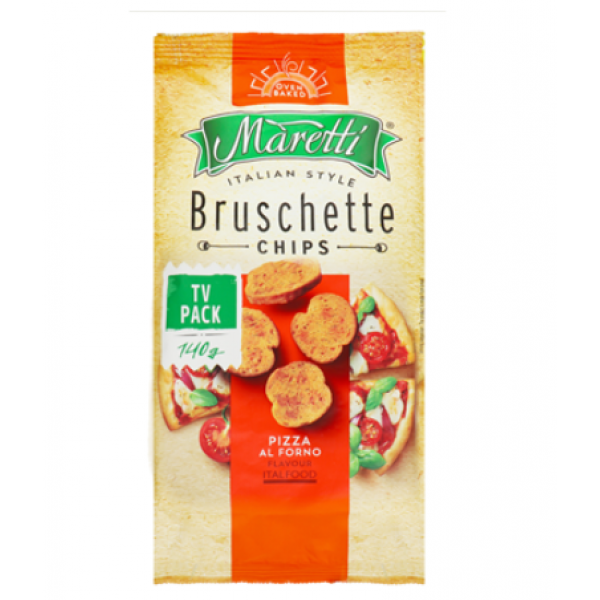 Хлібні брускети Maretti Pizza 140г Хлібні брускети Maretti Pizza 140г
